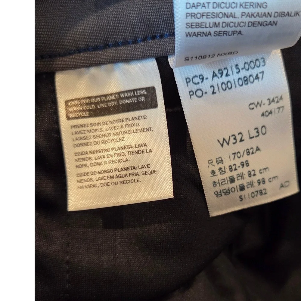 Levi Strauss XX Chino Twill Tapered Standard Fit Gray Minimalist Casual 32x30